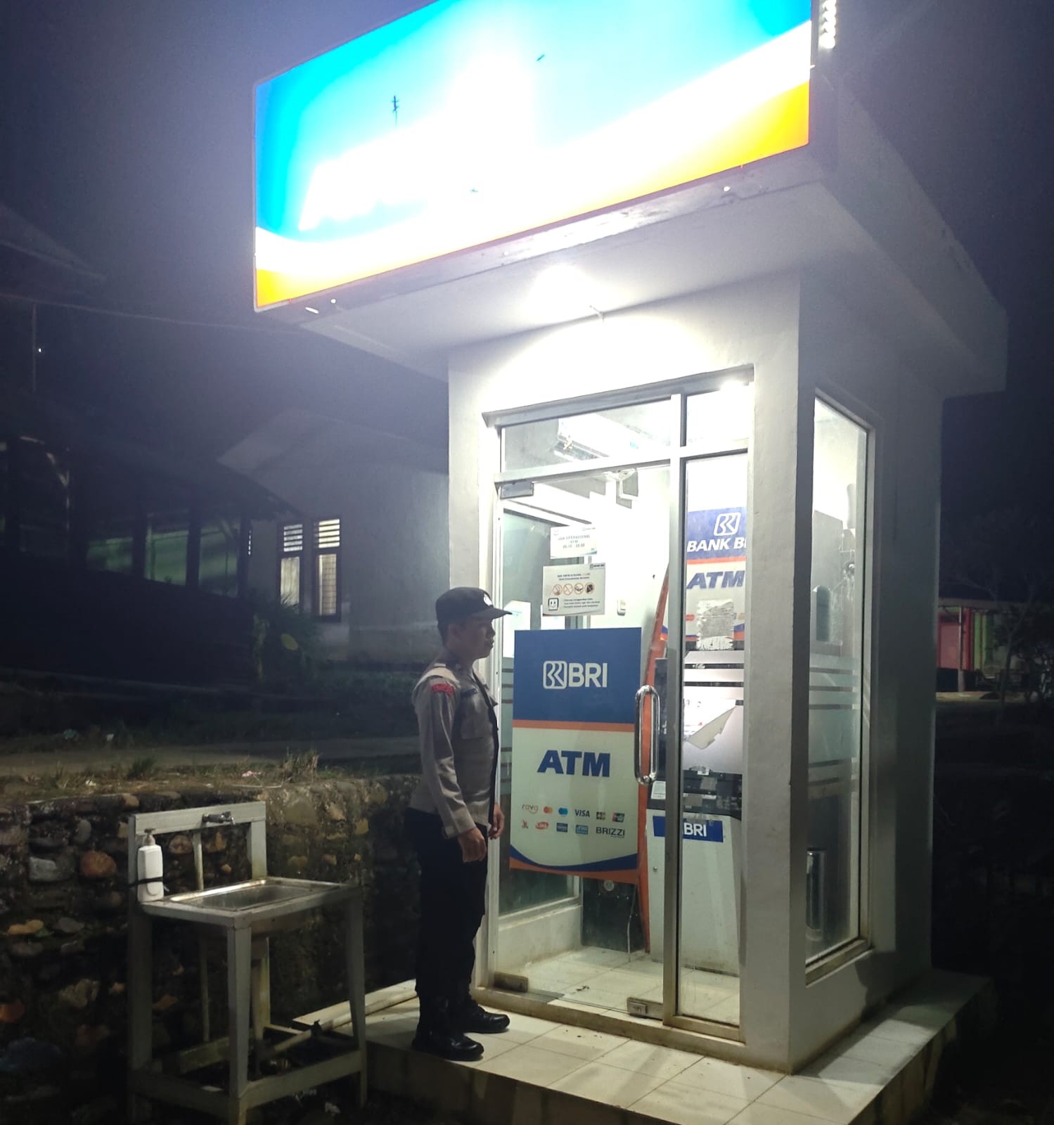 Untu menimalisir Tindak Kejahatan Personil Polsek Teramang Laksanakan Patroli Obvit di wilkumnya