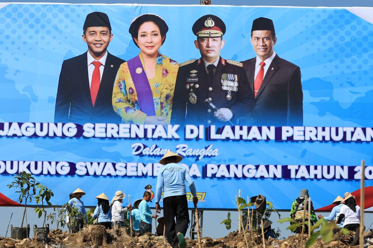 Menhut Apresiasi Polri Ambil Peran Penting Wujudkan Ketahanan Pangan