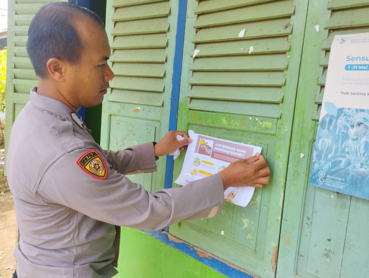 Polres Mukomuko laksanakan Operasi Bina Karuna Nala 2023 memberikan himbauan dan sosialisasi