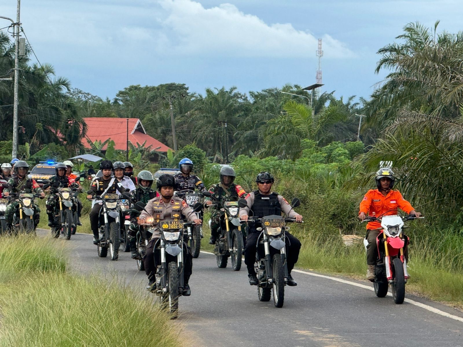 Patroli Gabungan Skala Besar untuk Jaga Stabilitas Kamtibmas
