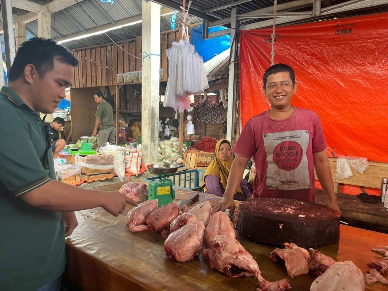 SATGAS PANGAN KEMBALI SIDAK PASAR