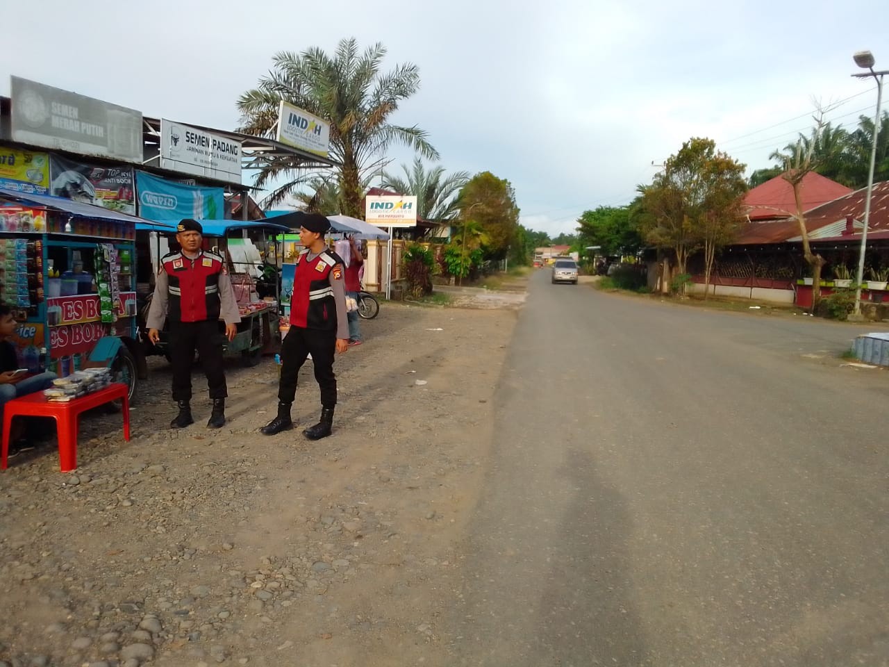 Personel Satsamapta Gelar Patroli Harkamtibmas, Antisipasi Gangguan Kamtibmas Guna Berikan Rasa Aman
