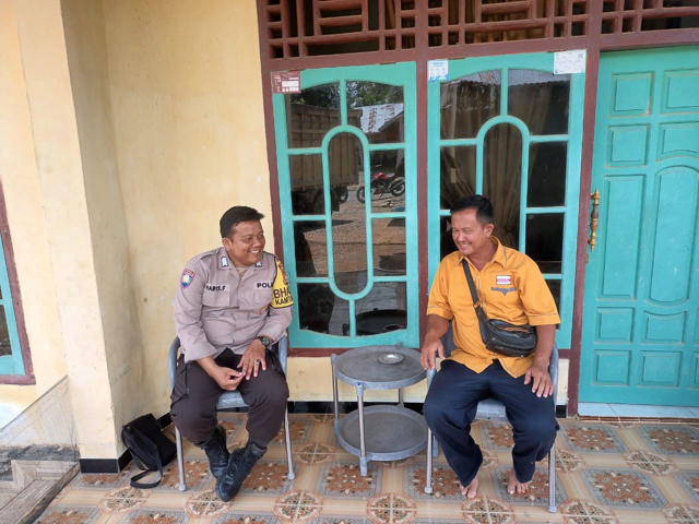 Wujudkan Situasi Aman Jelang Pilkada, Bhabinkamtibmas Rutin Sambang Warga Binaan