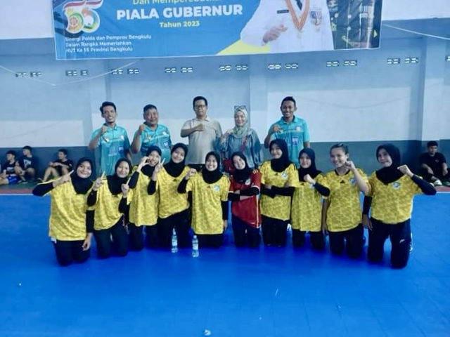 Lolos Babak Penyisihan, Voli Putri Mukomuko Siap Melaju Ke Babak Selanjutnya.