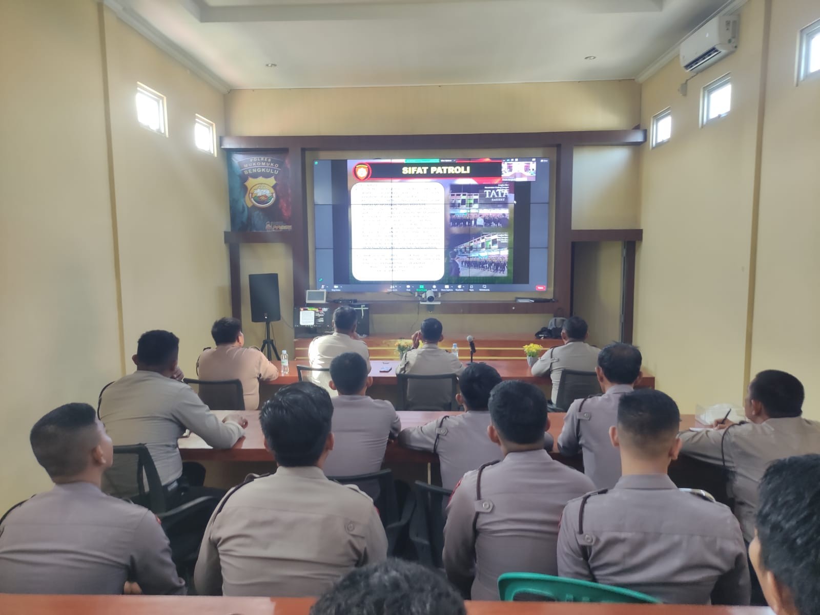 Personel Samapta, Ikuti Giat Polri Belajar